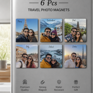 Custom Polaroid Fridge Magnets — Pack of 6