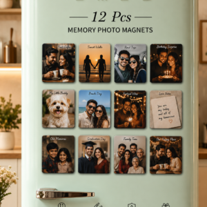 Custom Polaroid Fridge Magnets — Pack of 12